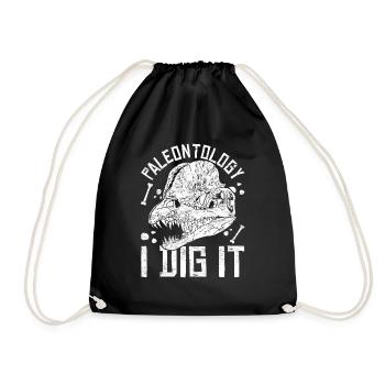 Paléontologie Je l’ai déterré Paléontologue - Sac de sport léger - noir - Devant