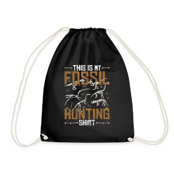Ceci est ma paléontologie de chemise de chasse aux fossiles - Sac de sport léger - noir - Devant