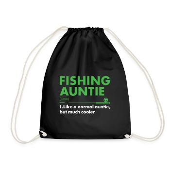 Fisher Auntie Définition Pêche - Sac de sport léger - noir - Devant