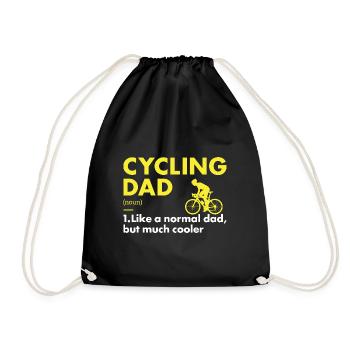 Sport Papa Cyclisme - Sac de sport léger - noir - Devant