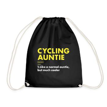 Sport Auntie Cyclisme - Sac de sport léger - noir - Devant