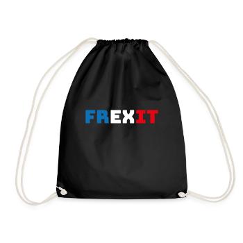 FREXIT Asselineau upr - Sac de sport léger - noir - Devant