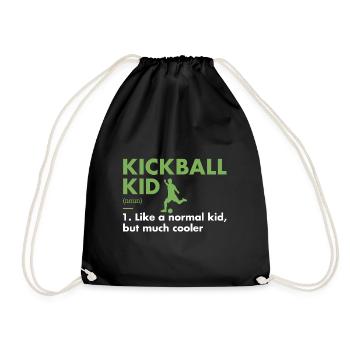 Sport Kid Définition Kickball - Sac de sport léger - noir - Devant