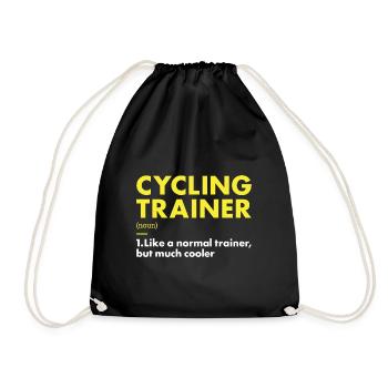 Entraîneur sportif Cyclisme - Sac de sport léger - noir - Devant
