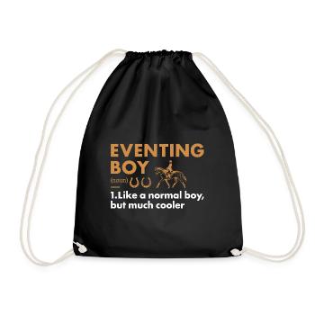 Rider Boy Definition Eventing - Turnbeutel - Schwarz - Vorne