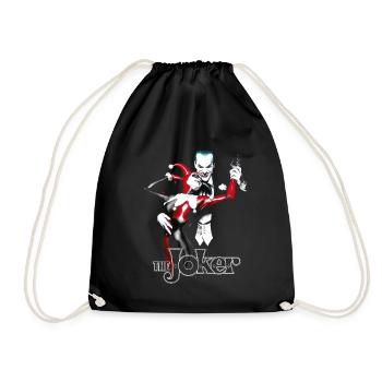 Batman Joker Dance - Drawstring Bag - black - Front
