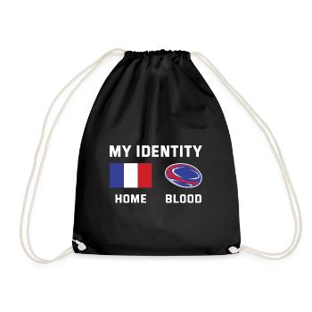 My Identity France Rugby - Turnbeutel - Schwarz - Vorne