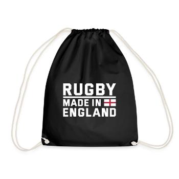 Rugby Made In England Rugby - Drawstring Bag - black - Front