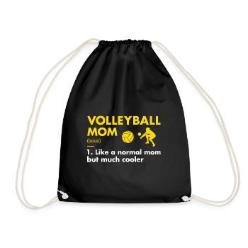 Sport Maman Définition Volleyball - Sac de sport léger - noir - Devant