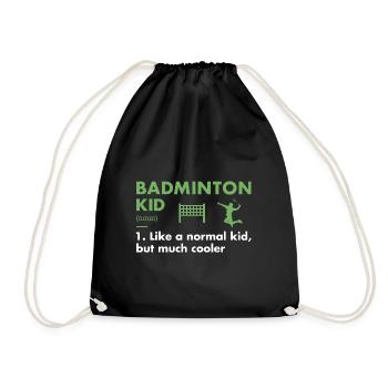 Sport Kid Définition Badminton - Sac de sport léger - noir - Devant