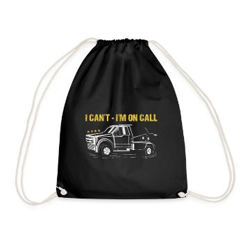 Je ne peux pas être opérateur de dépanneuse de garde - Sac de sport léger - noir - Devant