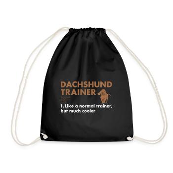 Définition du teckel Trainer - Sac de sport léger - noir - Devant