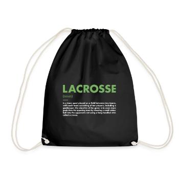 Définition du sport crosse - Sac de sport léger - noir - Devant