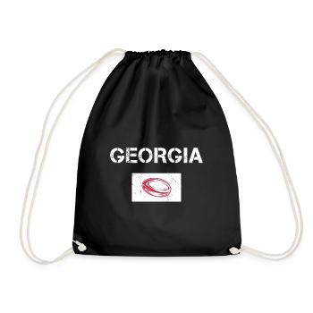 Rugby - Drawstring Bag - black - Front