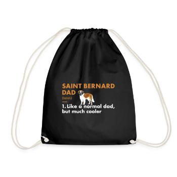 Définition de Saint Bernard Dad - Sac de sport léger - noir - Devant