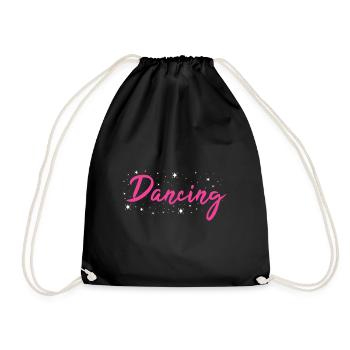 Dancer Dancing - Drawstring Bag - black - Front