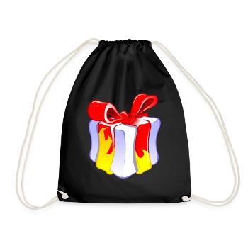 cadeau spécial de Noël - Sac de sport léger - noir - Devant