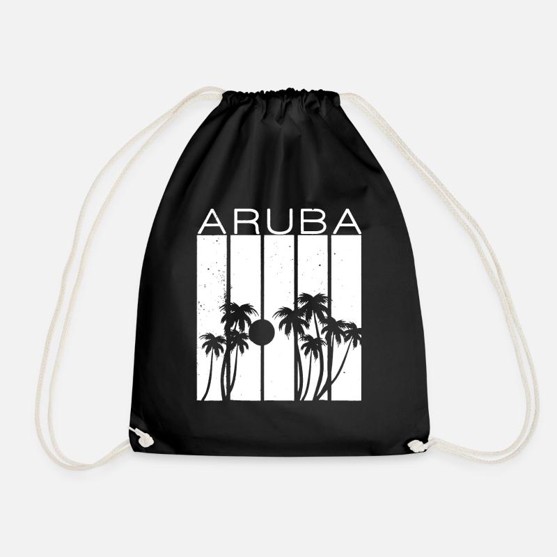 Aruba Aruba Aruba - Drawstring Bag - black