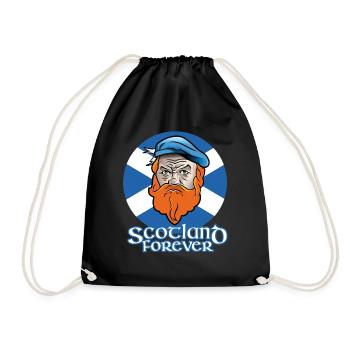 L’Écosse dit l’Écosse pour toujours - Sac de sport léger - noir - Devant
