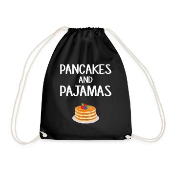 Pancakes and Pajamas, pancake maker - Sac de sport léger - noir - Devant