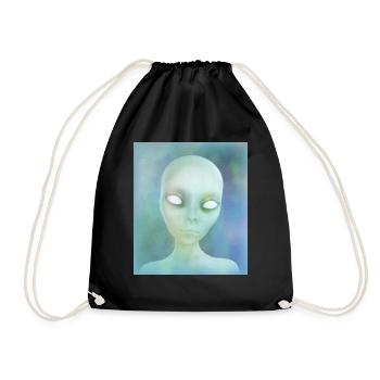 Alien - Drawstring Bag - black - Front