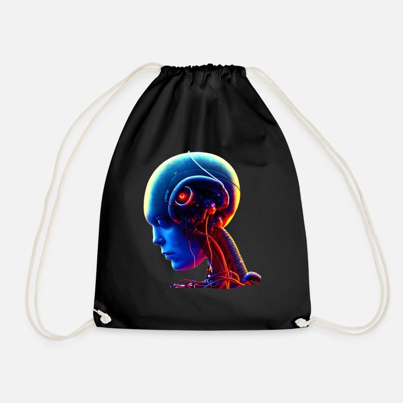 La singularité arrive - Sac de sport léger - noir