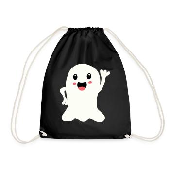 ghost 2 - Turnbeutel - Schwarz - Vorne