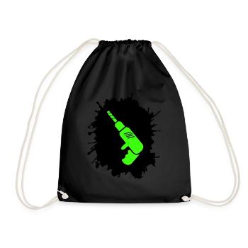 Artisan des perceuses Blobs - Sac de sport léger - noir - Devant