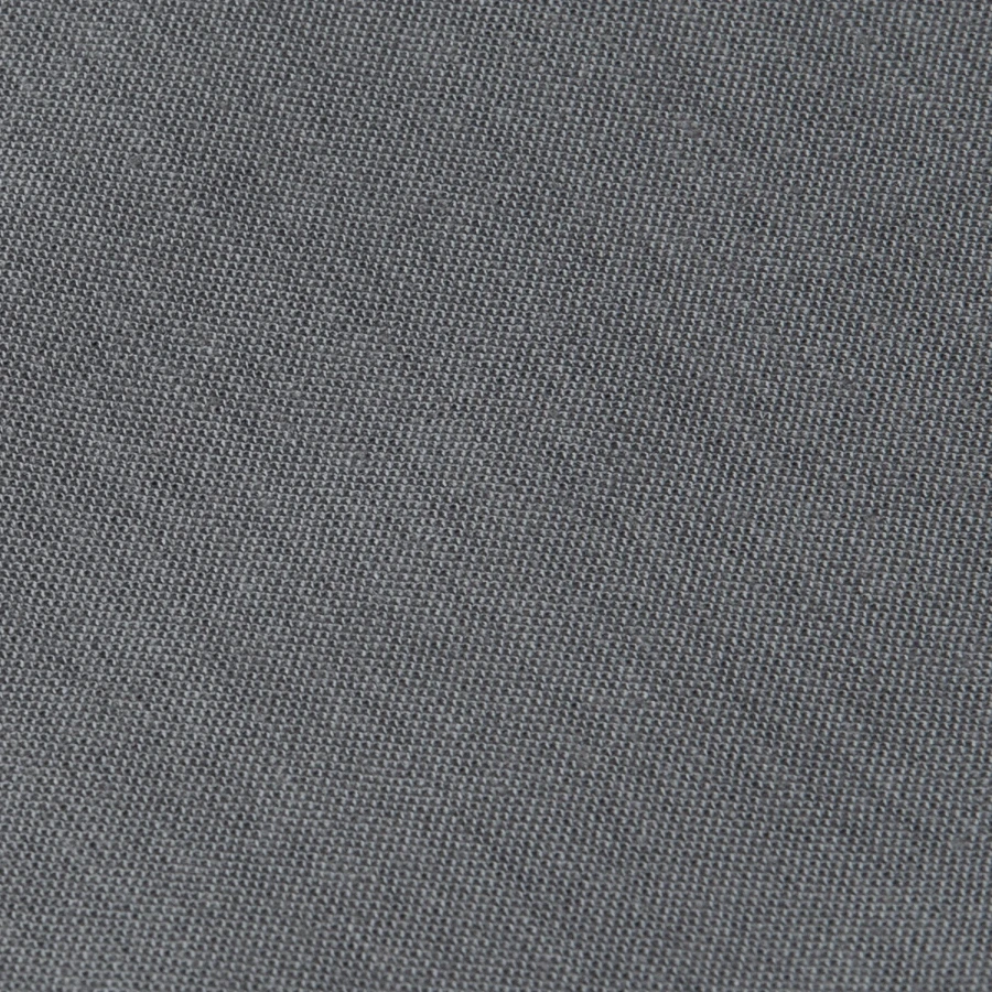 Moon Bay badge on a drawstring bag, grey, close-up