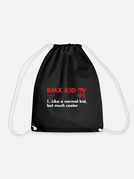 Sport Kid Definition BMX - Turnbeutel - Schwarz
