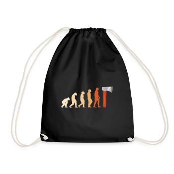 Ébéniste Evolution Travail du bois - Sac de sport léger - noir - Devant