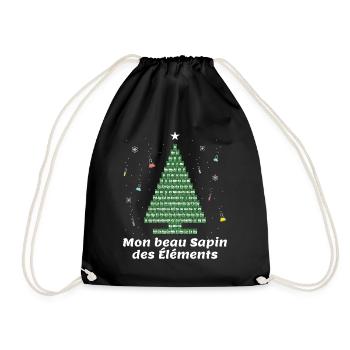 MON BEAU SAPIN DES ELEMENTS - Sac de sport léger - noir - Devant