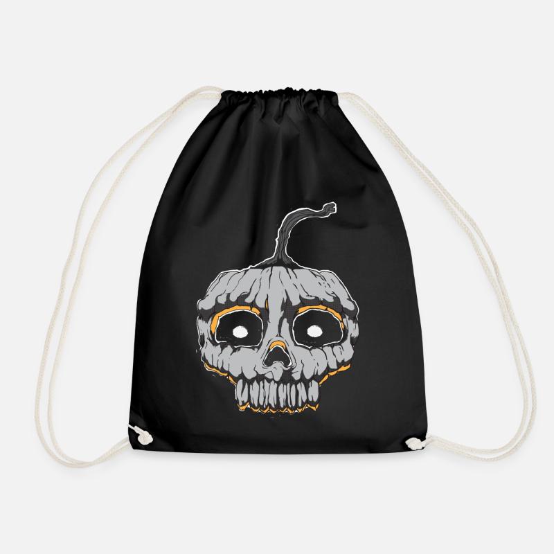 Halloween Pumpkin - Turnbeutel - Schwarz