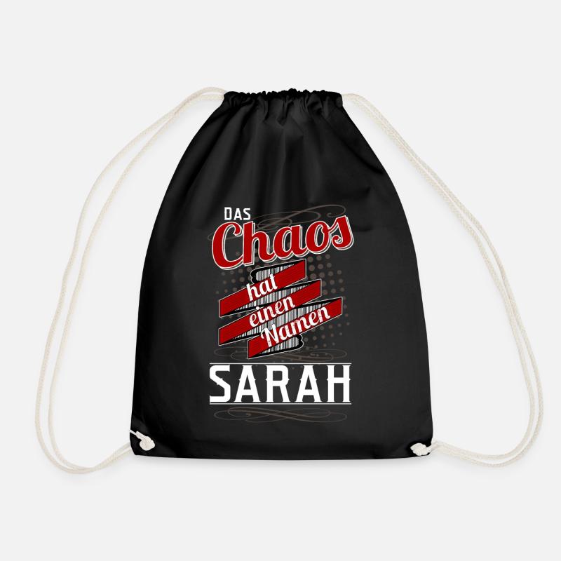Sarah - Turnbeutel - Schwarz