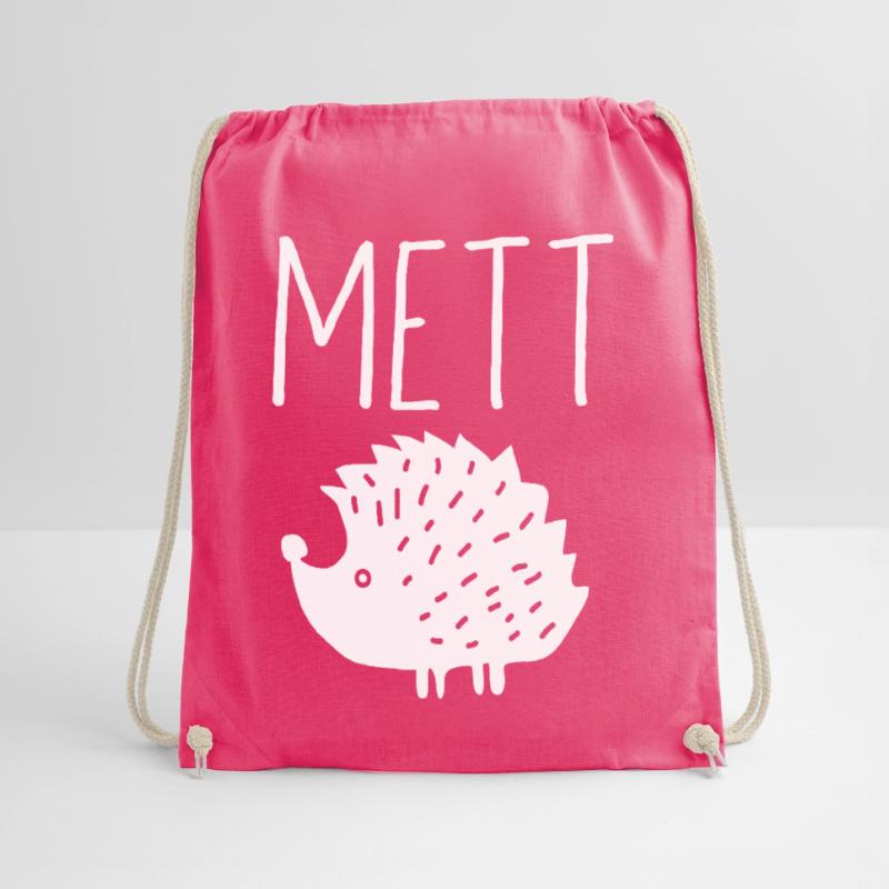 Mettigel Mett Igel Hackfleisch Fleischesser Hackk Turnbeutel