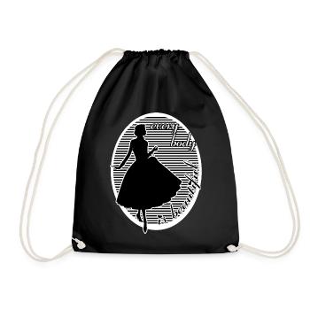 Chaque corps est belle beauté femme beauté - Sac de sport léger - noir - Devant