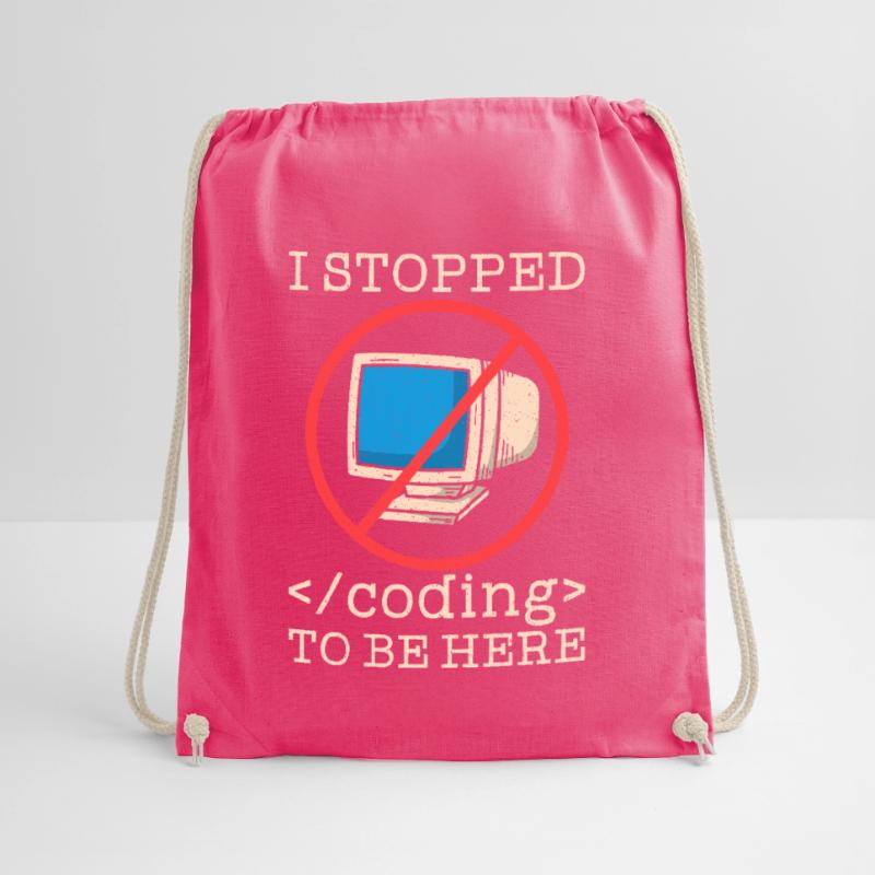 Programmer en train de coder drôle Sac de sport léger