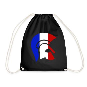 Guerrier Français - Sac de sport léger - noir - Devant