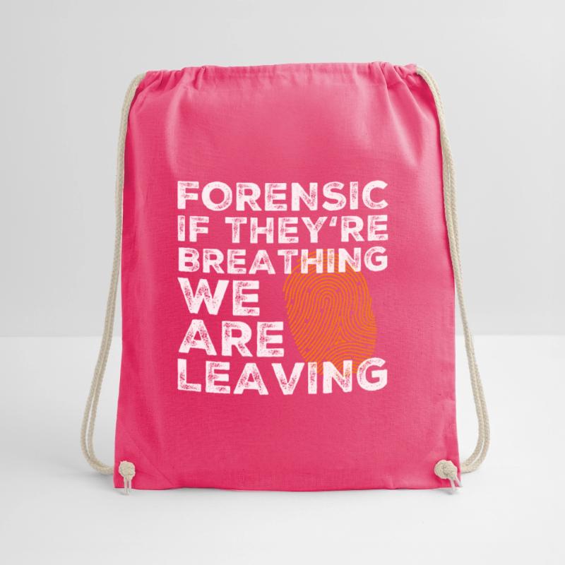 Forensics Forensic Forensics Forensic Science Gift Drawstring Bag