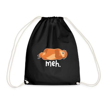 Meh. marmotte - Sac de sport léger - noir - Devant