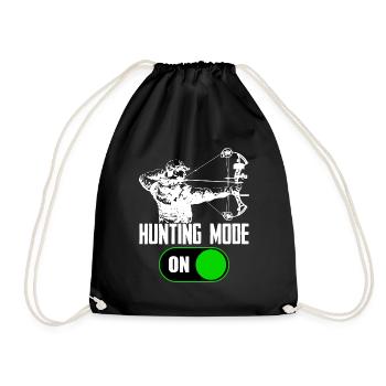 Tir à l'arc chasse arc flèche archers - Sac de sport léger - noir - Devant