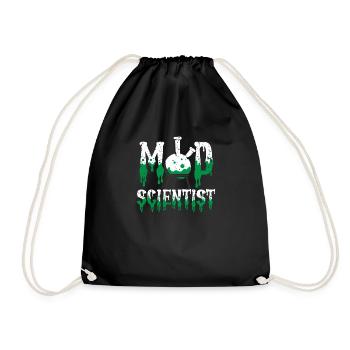 Chemistry Science Physics Research - Drawstring Bag - black - Front