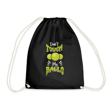 Joueur de tennis présent Tennis Club Coach Sport - Sac de sport léger - noir - Devant