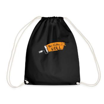 Painter Varnisher Present Painter Painting Brush - Drawstring Bag - black - Front