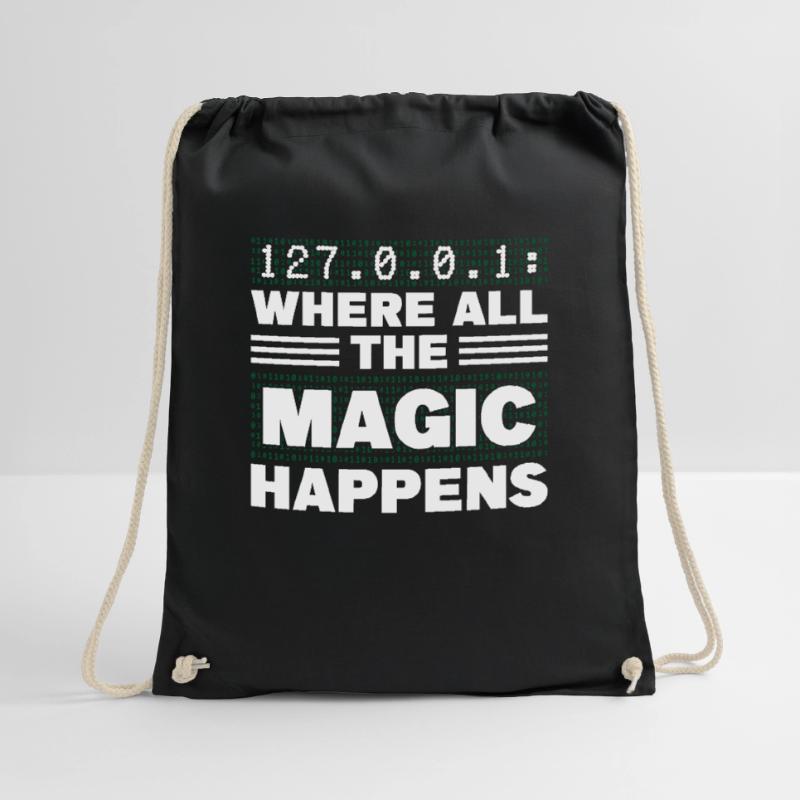 Not lazy In Debug Mode Algorithm Programming Codin Drawstring Bag