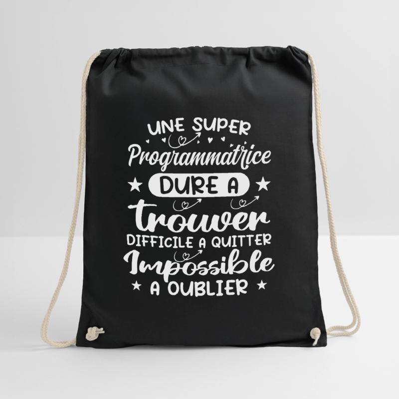 Ein Super Programmierer - Programmierer Geschenk Turnbeutel