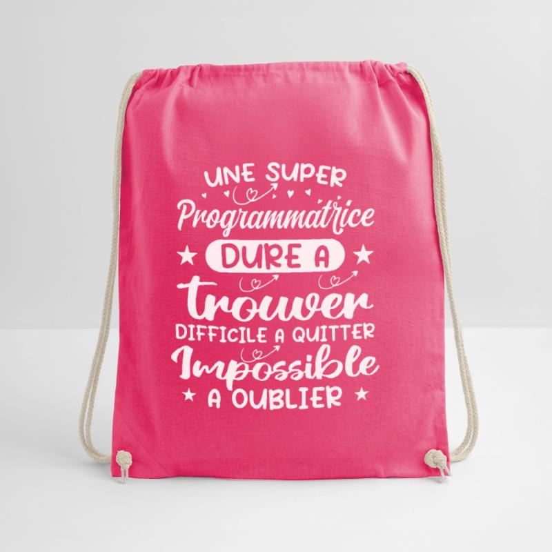 Ein Super Programmierer - Programmierer Geschenk Turnbeutel