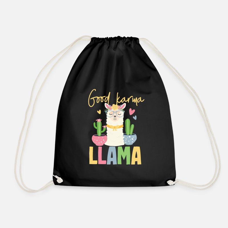 Karma Lama - Turnbeutel - Schwarz
