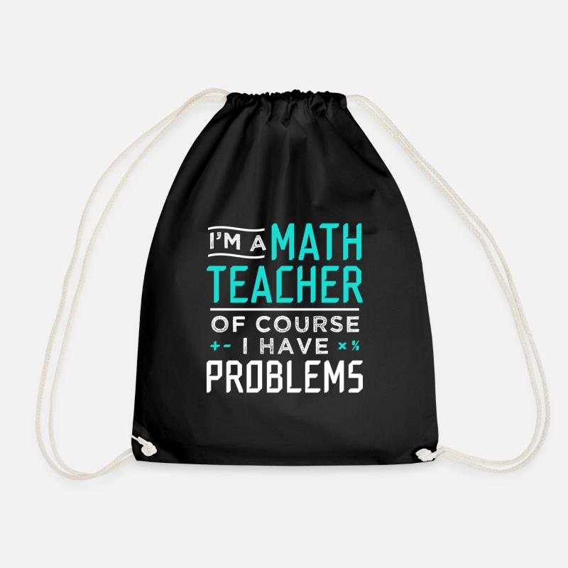 Problèmes de profs de maths - Sac de sport léger - noir