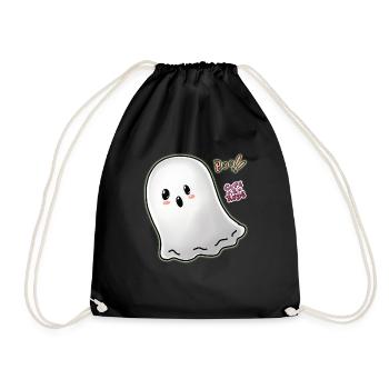 Boo Fantom - Mignon et grossier - Sac de sport léger - noir - Devant